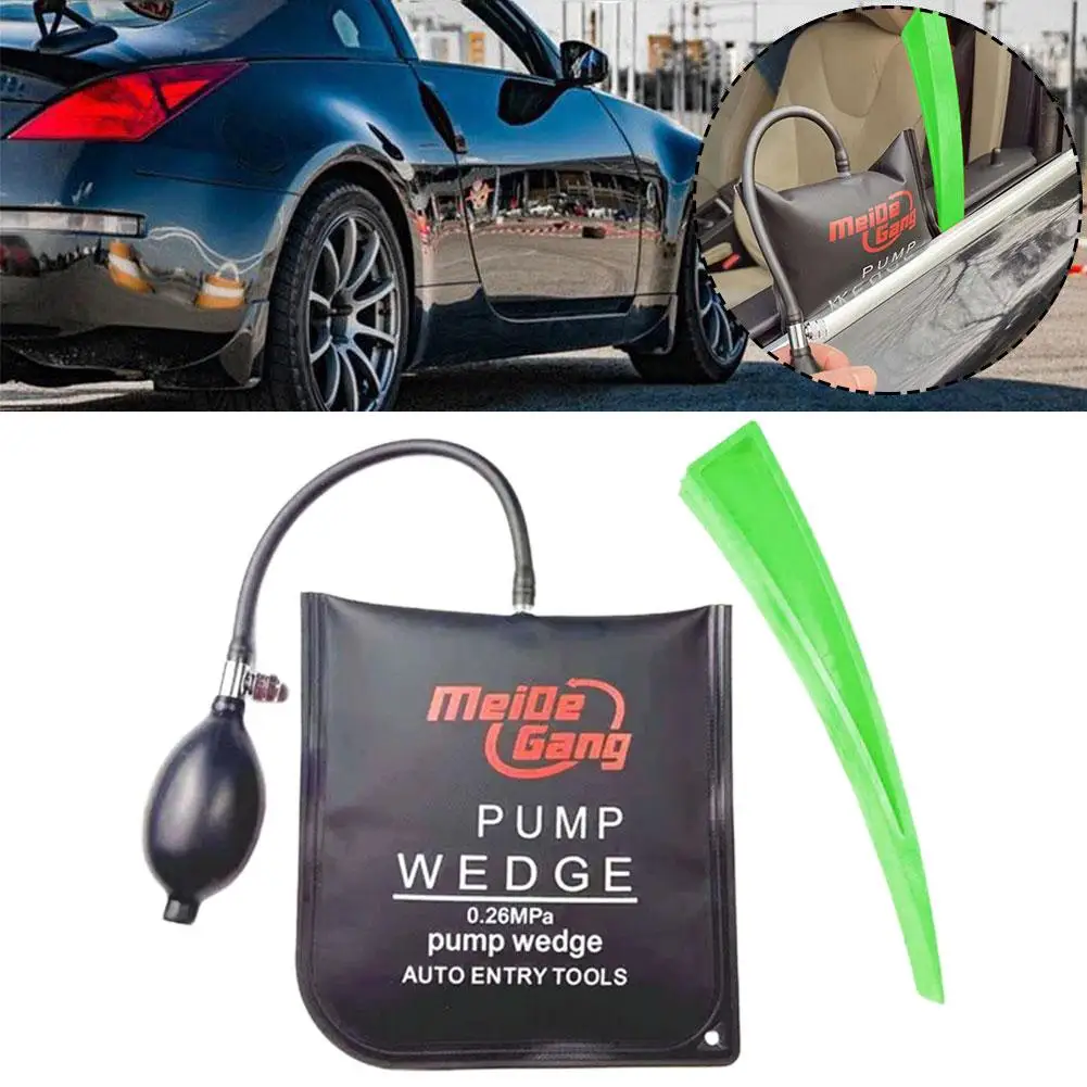 Adjustable Pump Wedge Locksmith Tool Kit - Thickened Air Cushion for Car Door...